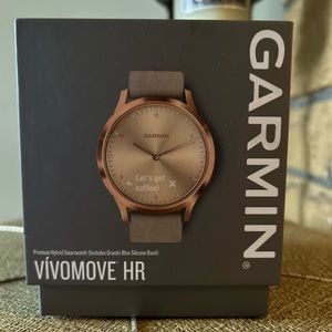 Garmin VIVOMOVE HR Smartwatch.